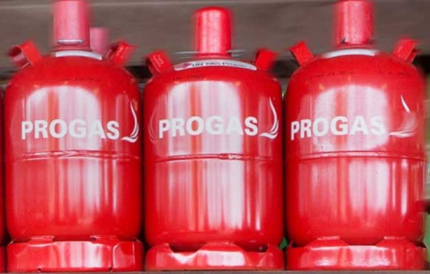Rotegasflsche von Progas